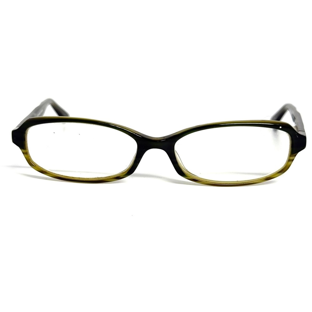 Nine West 375 EY6 Olive Green Tortoise Oval Eyeglass Frames 130mm